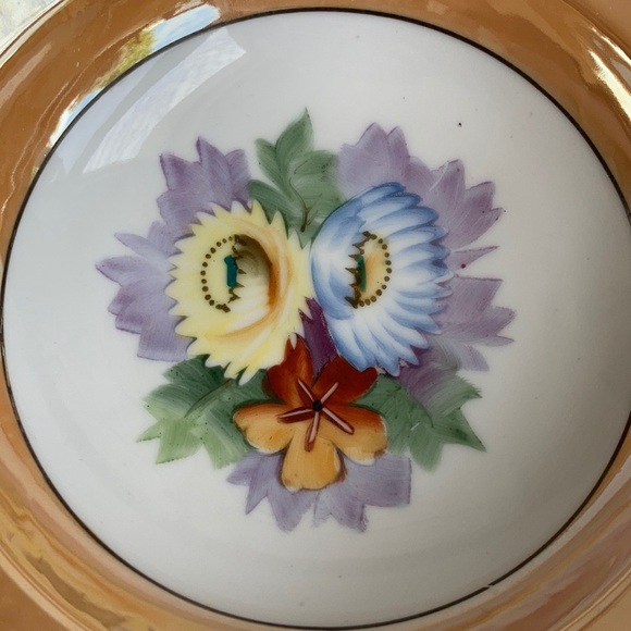 Vintage Noritake hand painted lusterware bowl - Picture 8 of 8